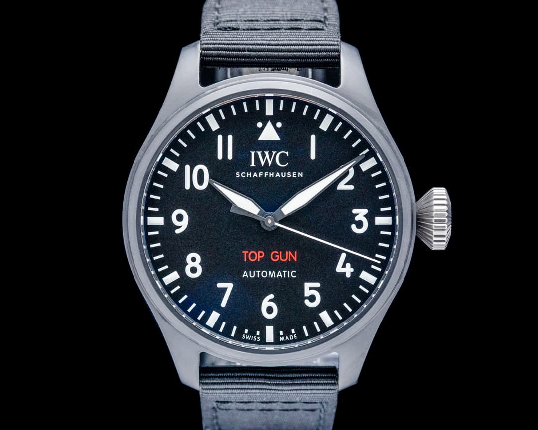 IWC IW329801 Big Pilot's Watch 43 TOP GUN Ceramic Black Dial