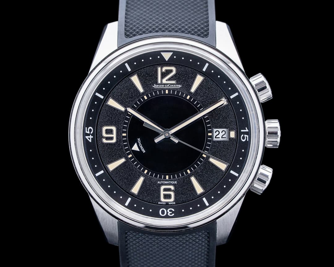 Jaeger LeCoultre Q9038670 Polaris Memovox 50th Anniversary SS Black Dial LIMITED
