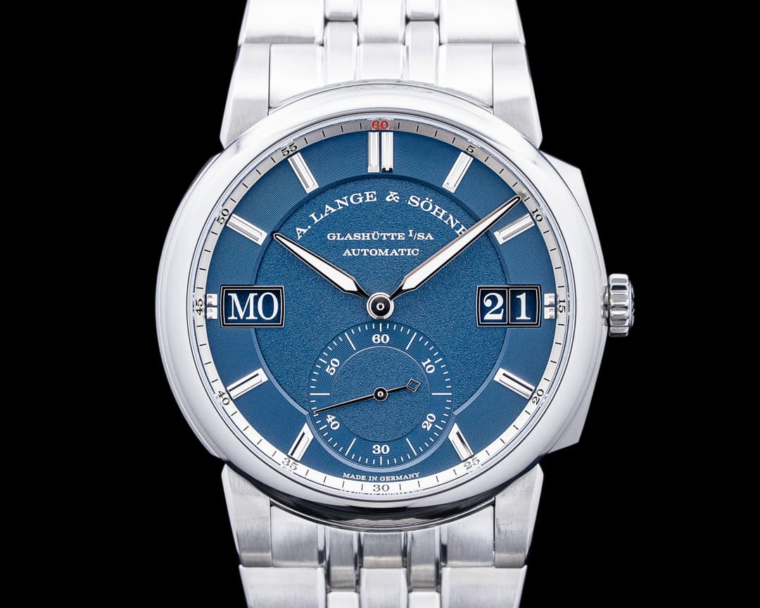 A. Lange and Sohne 363.179 Odysseus SS Blue Dial
