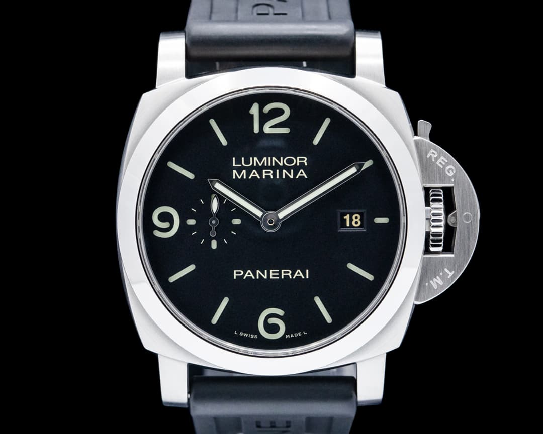 Image of Panerai PAM03312 Luminor Marina Steel Black Dial 2025