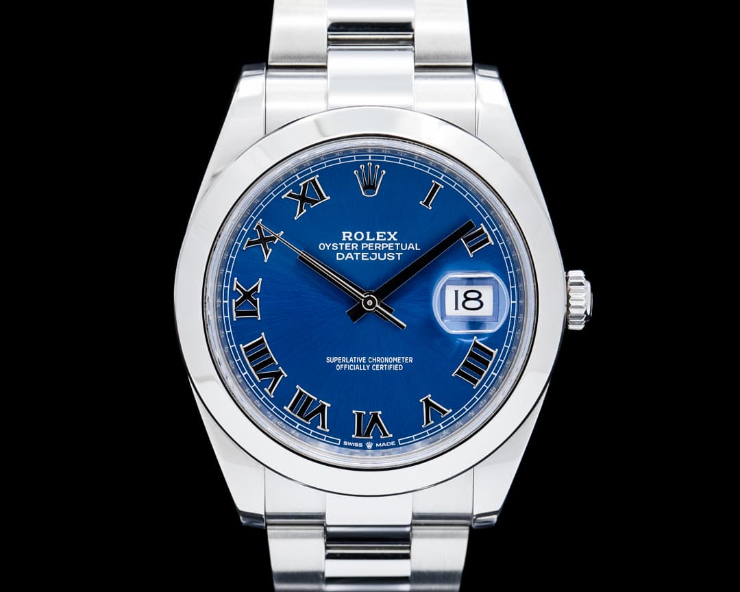 Image of Rolex 126300 Datejust 41MM SS Blue Roman Dial