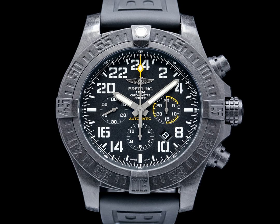 Breitling Avenger Hurricane Breitlight Black Dial