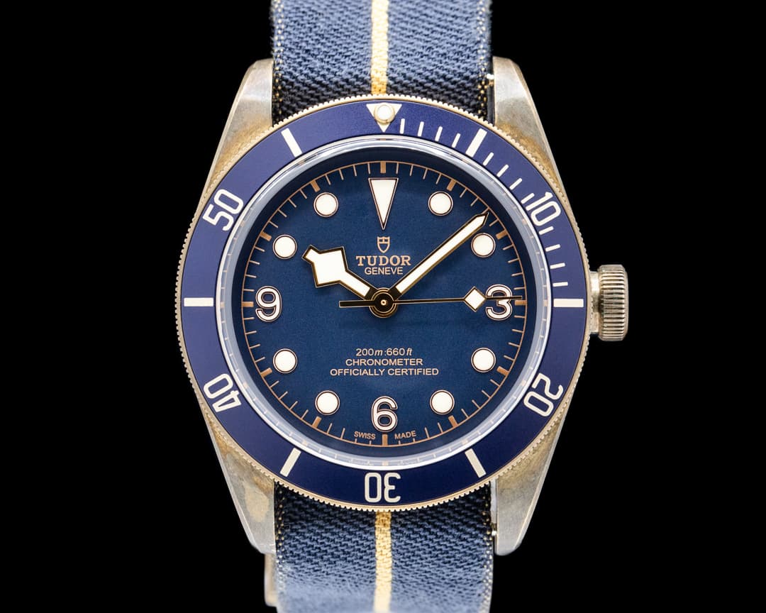 Tudor 79250BB Black Bay Bronze Bucherer Blue Dial