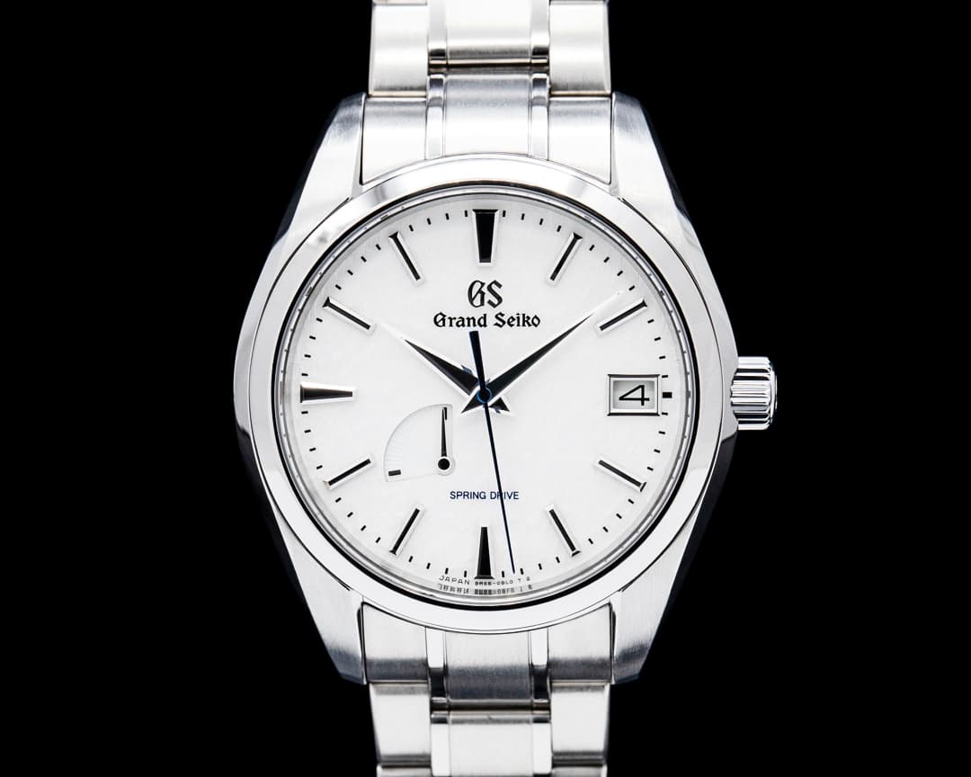Image of Grand Seiko SBGA211G Spring Drive "Snowflake" Titanium White Dial