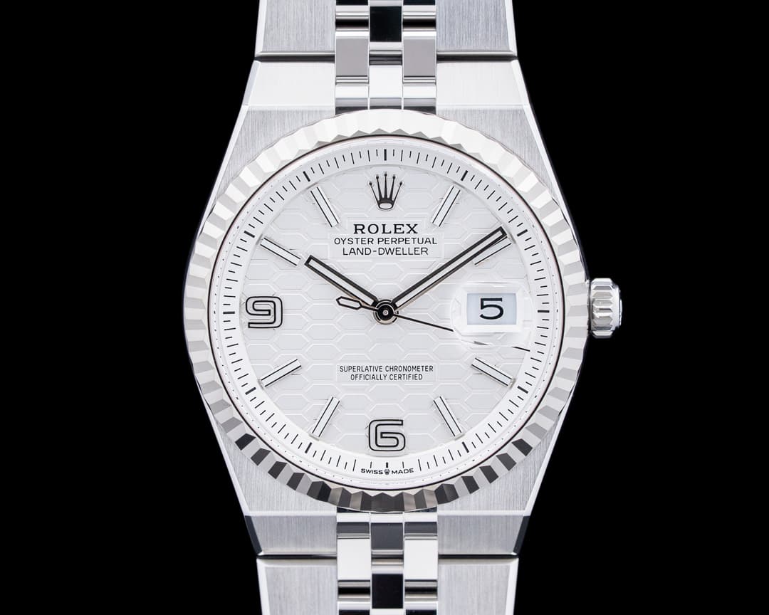 Image of Rolex 127234 Land-Dweller 36MM SS White Dial 2026