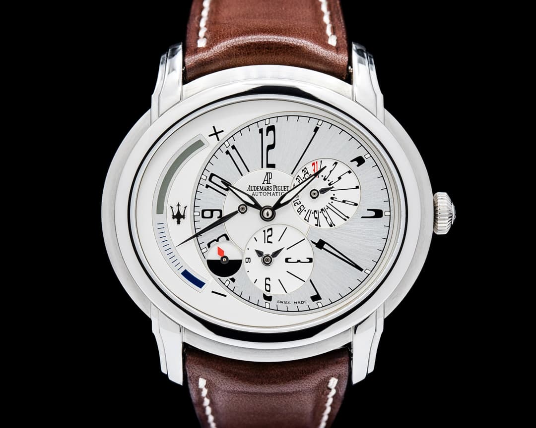 Audemars Piguet 26150ST Millenary Maserati Automatic SS Silver Dial LIMITED