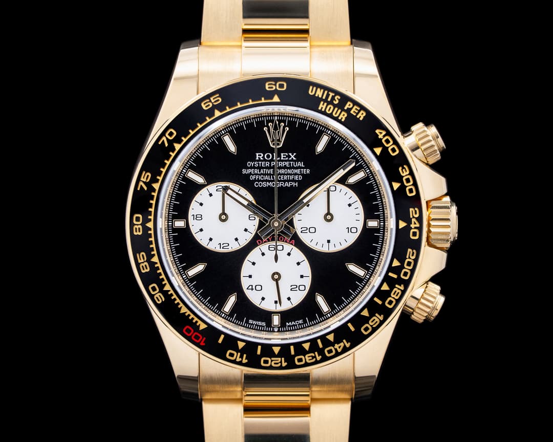 Image of Rolex 126528LN Daytona "Le Mans" 18K Yellow Gold Black Dial 2025