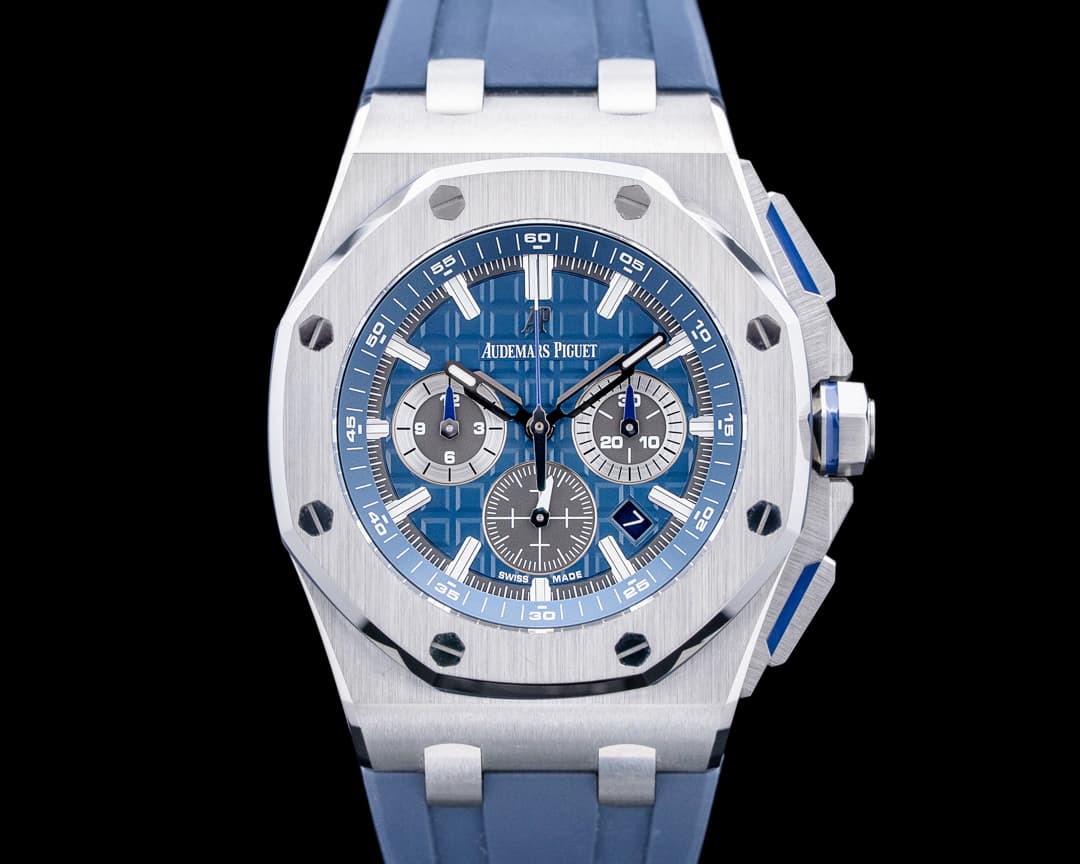 Audemars Piguet 26480TI Royal Oak Offshore Titanium Blue Dial