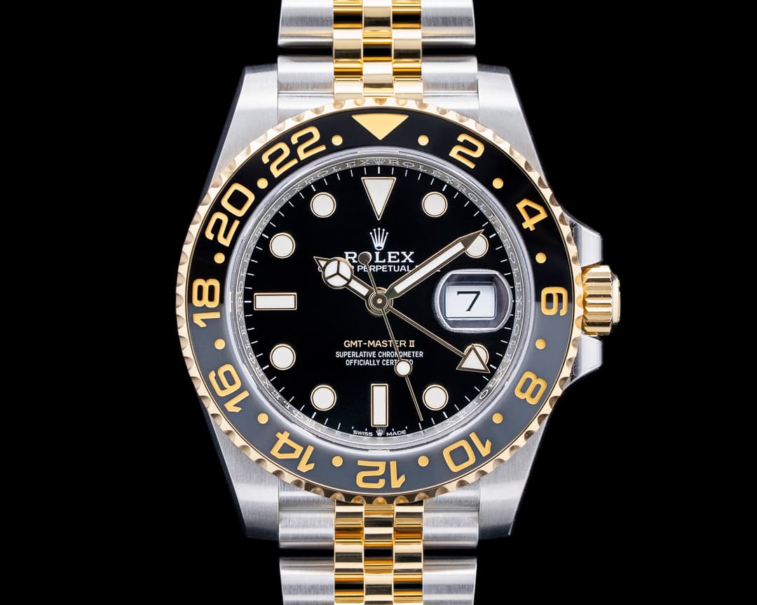 Rolex 126713GRNR GMT Master II SS / 18K YG Black Dial 2025