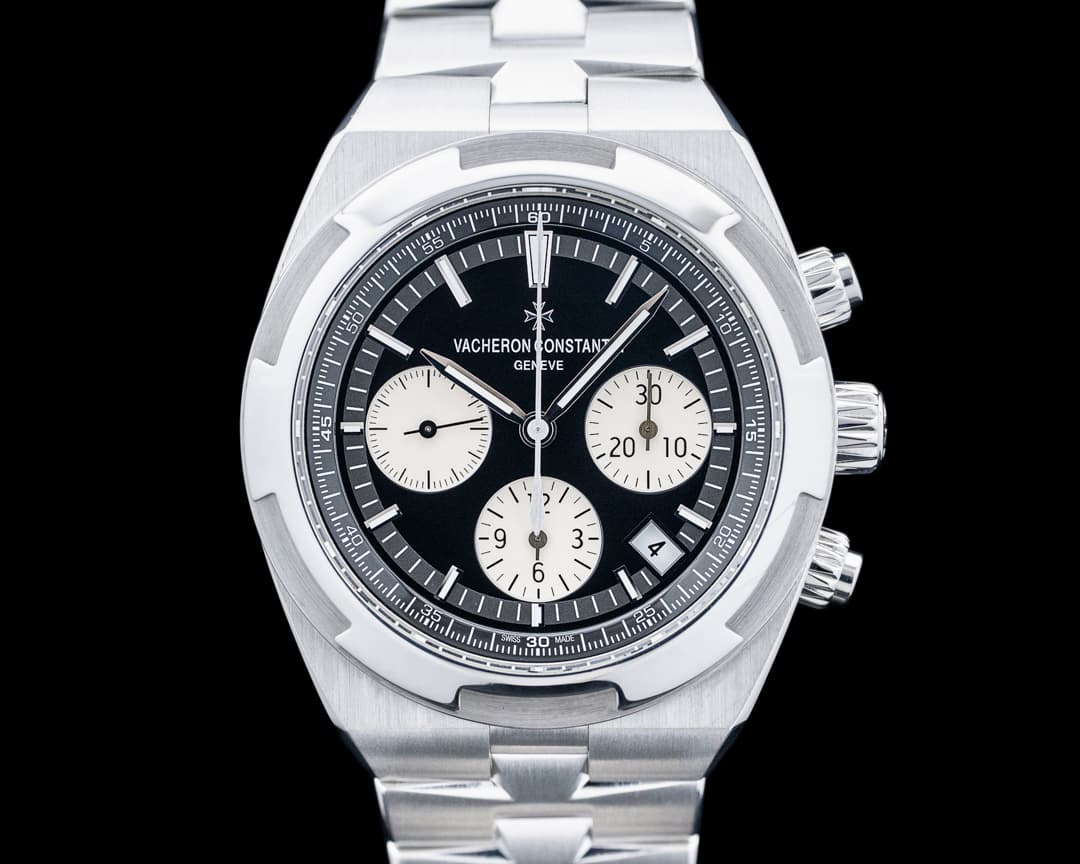 Image of Vacheron Constantin 5500V Overseas Chronograph SS Black Dial