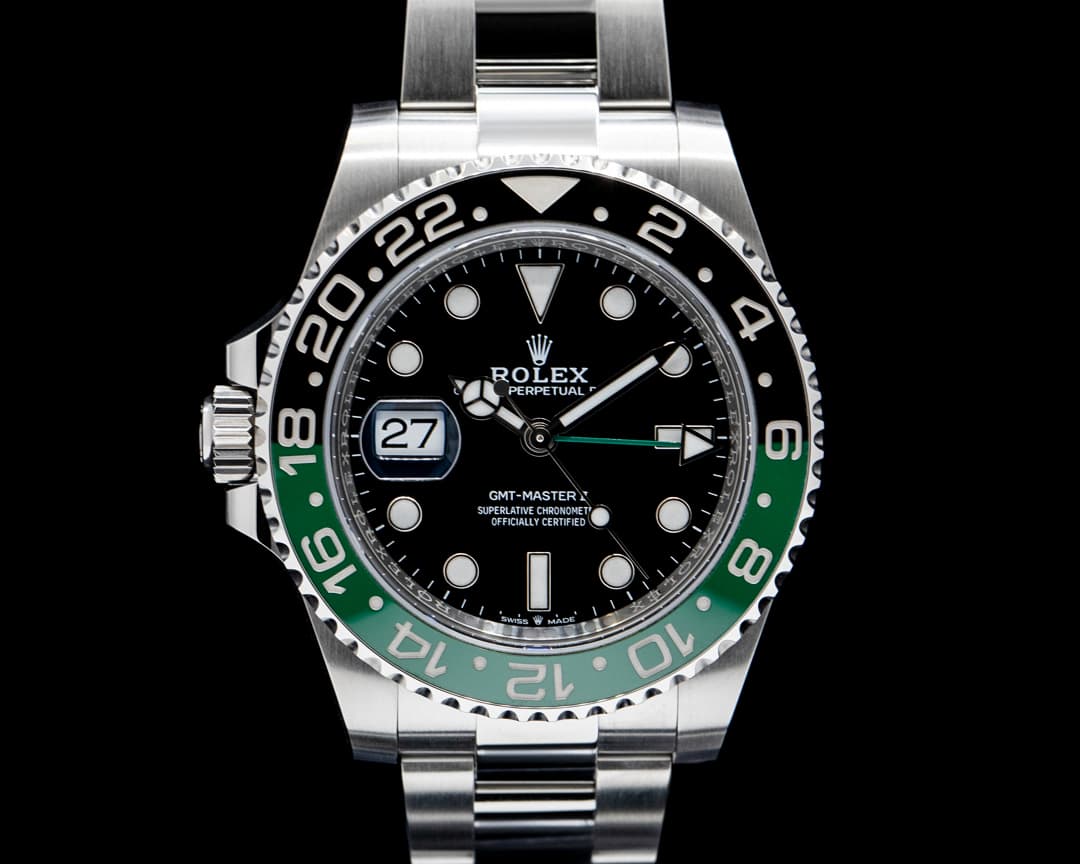 Rolex 126720VTNR GMT-Master II Left-Handed SS Black Dial 2025