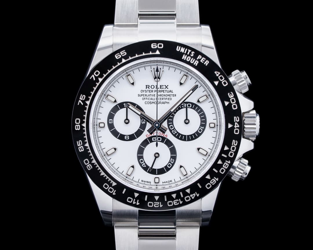 Image of Rolex 116500LN Daytona "Panda" Ceramic SS White Dial