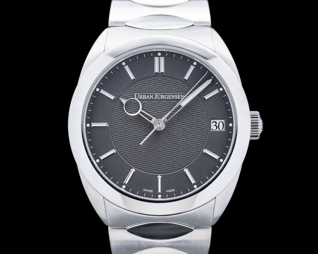 Image of Urban Jurgensen 5241-SS One Collection SS Charcoal Gray Dial