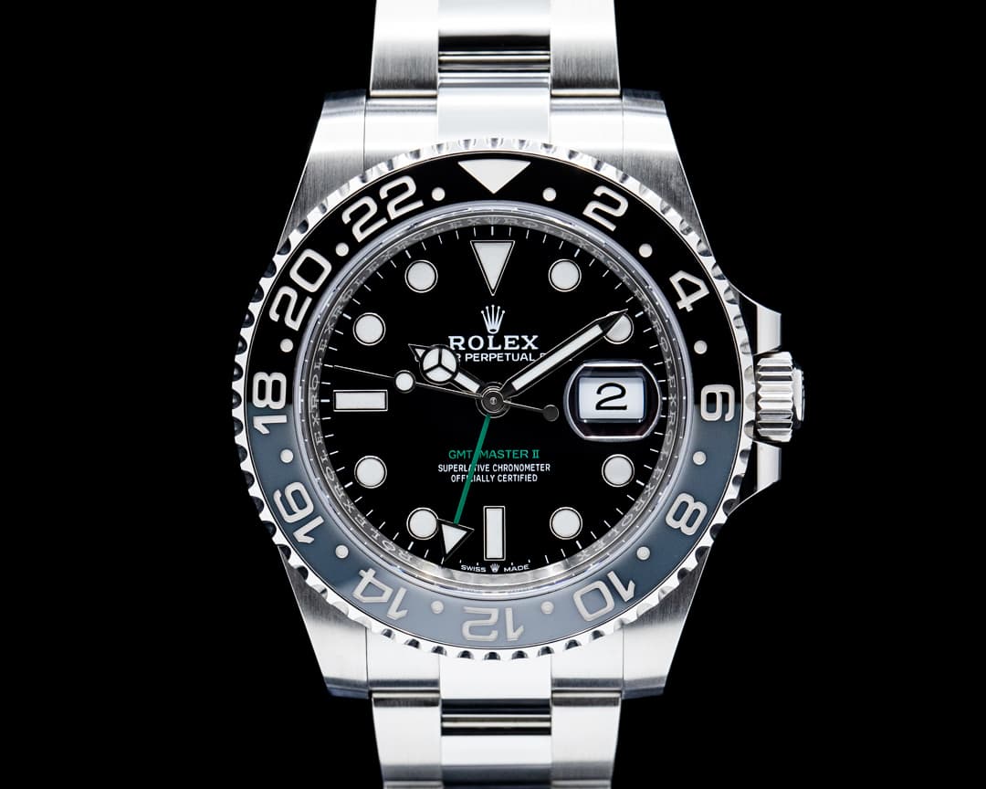Rolex 126710GRNR GMT-Master II "Bruce Wayne" SS Black Dial 2025