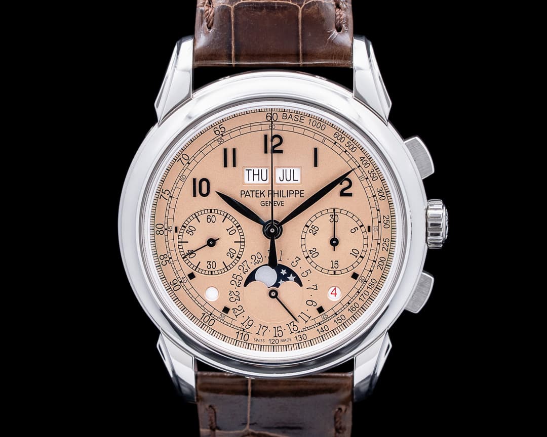 Image of Patek Philippe 5270P Grand Complications Perpetual Calendar Platinum Salmon Dial