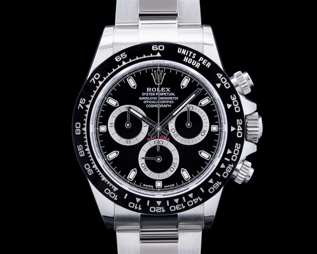 Image of Rolex 116500LN Daytona Ceramic SS Black Dial
