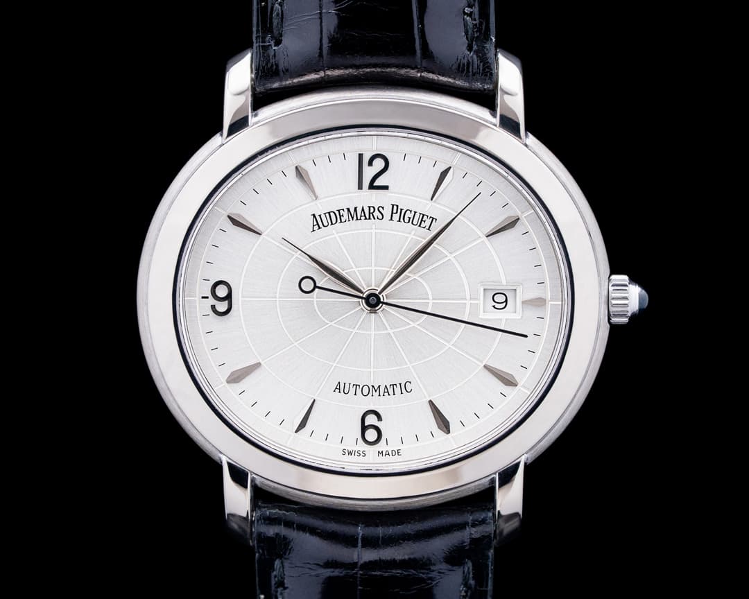 Image of Audemars Piguet 14908BC Millenary 18K White Gold Silver Dial