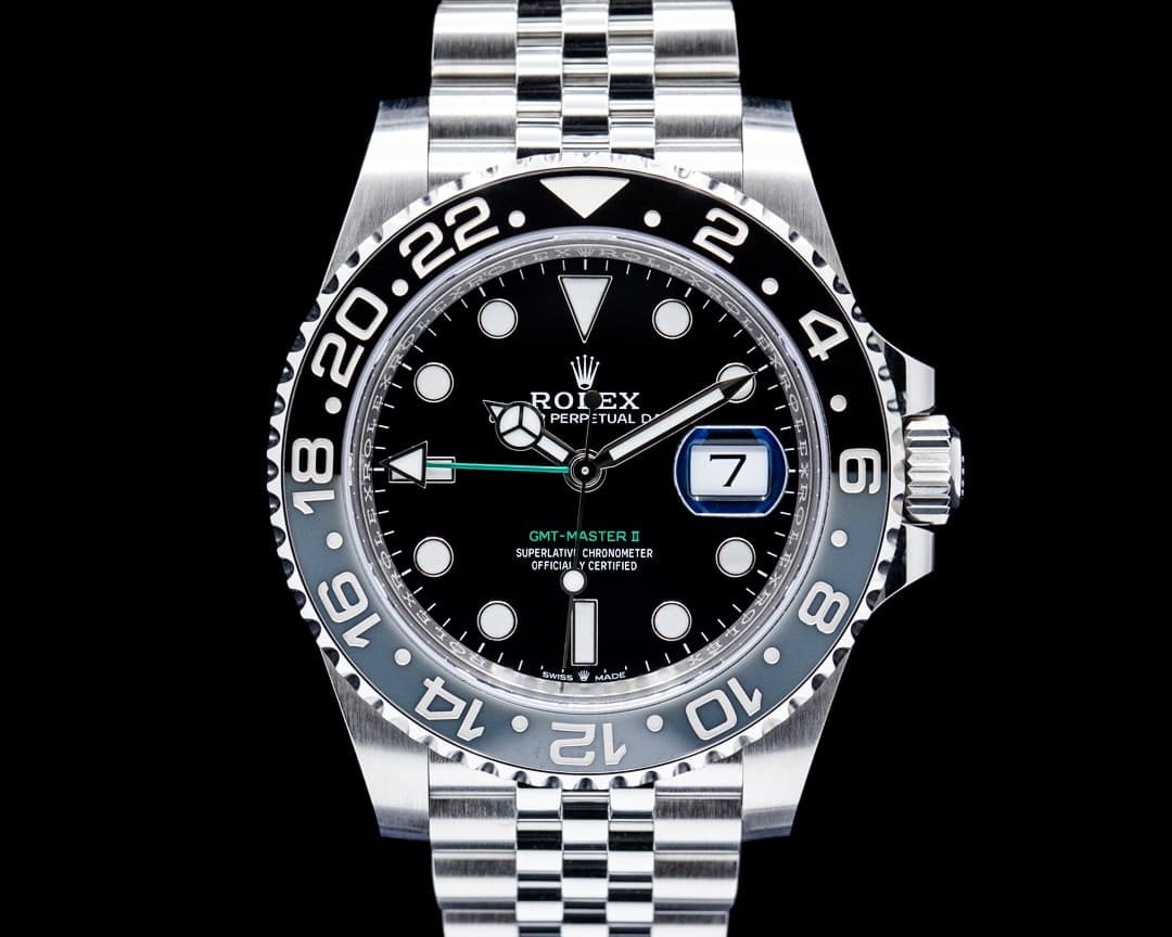 Rolex 126710GRNR GMT-Master II "Bruce Wayne" SS Black Dial 2026