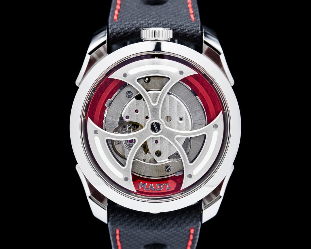 MB&F M.A.D. 1 SS Red Dial