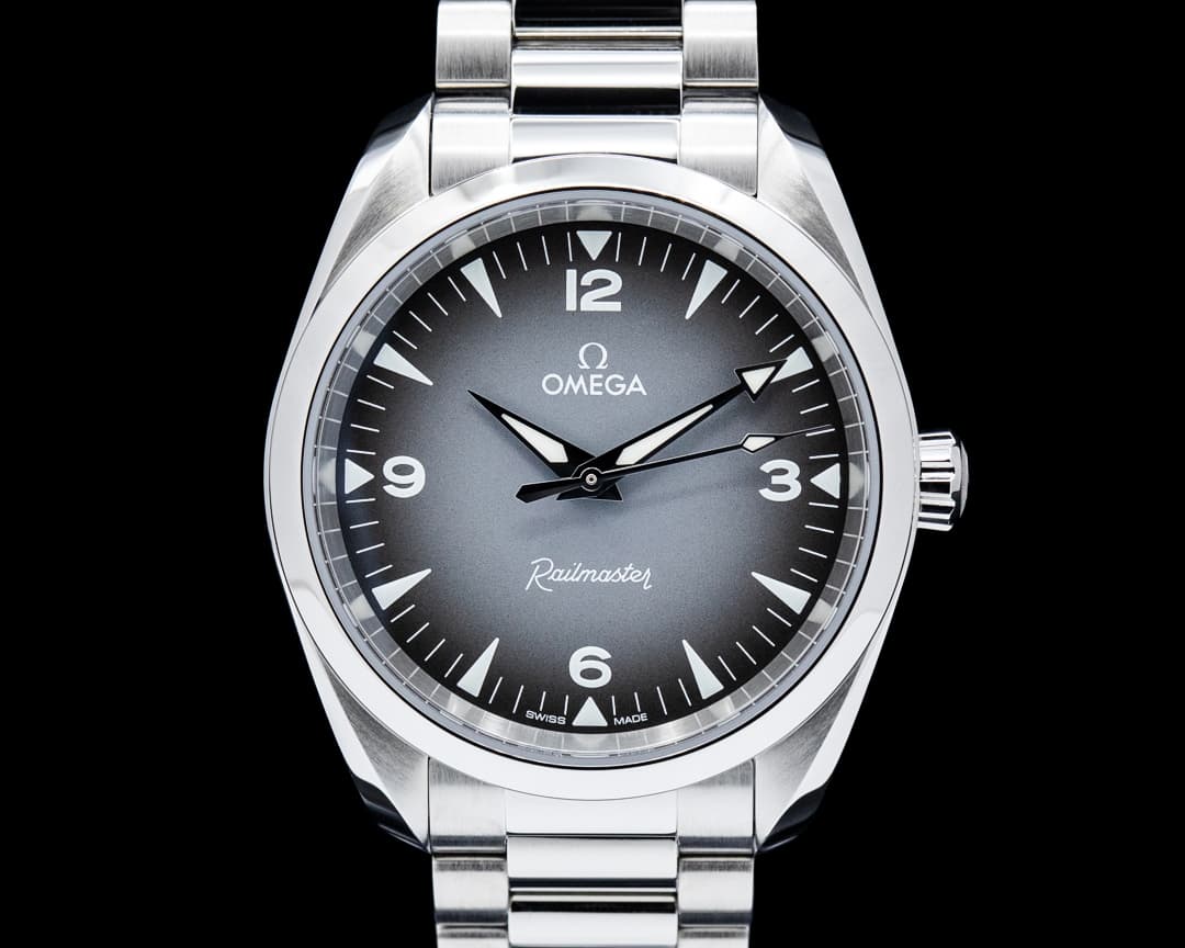 Omega Seamaster Railmaster SS Gray Dial 2026 UNWORN