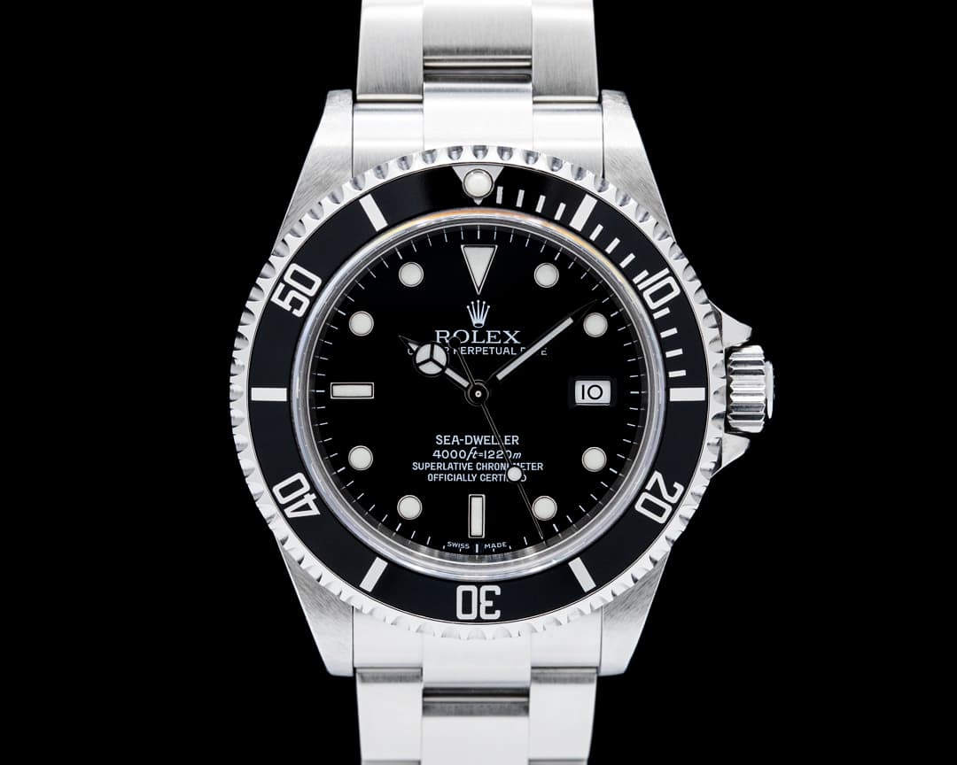 Rolex 16600 Sea-Dweller SS Black Dial