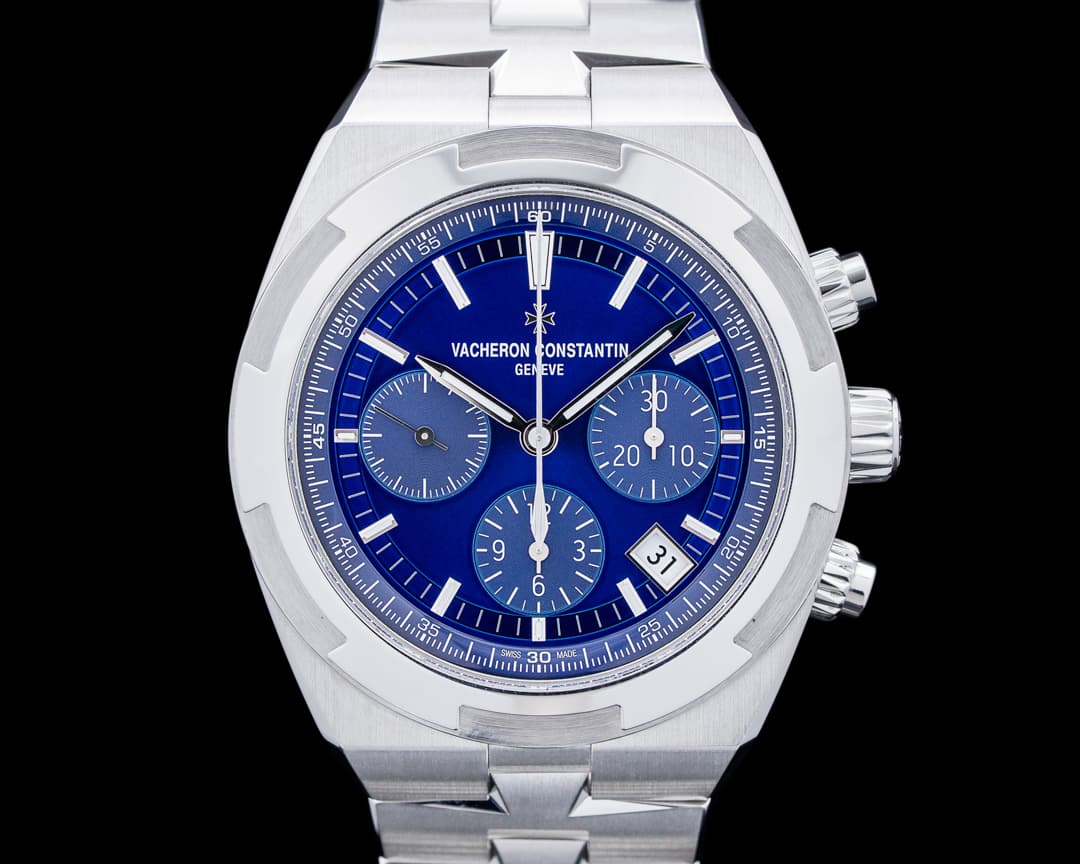 Vacheron Constantin 5520V Overseas Chronograph SS Blue Dial 2025