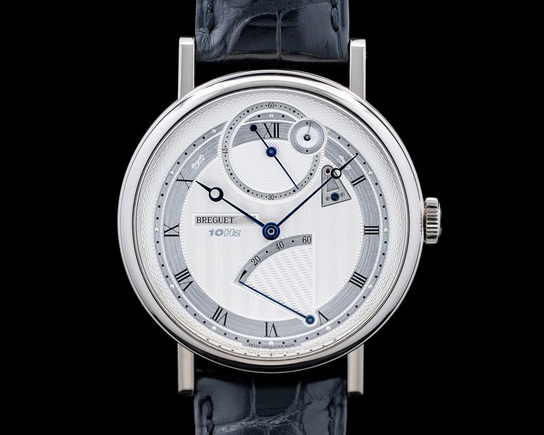 Image of Breguet 7727BB Classique Chronometrie 18K White Gold Silver Dial
