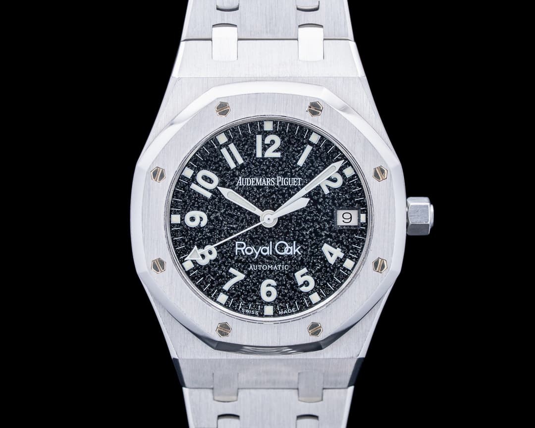 Image of Audemars Piguet 14790ST Royal Oak SS Black Military Dial