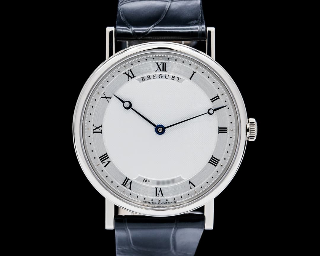 Breguet 5157BB Classique 18K White Gold Silver Dial
