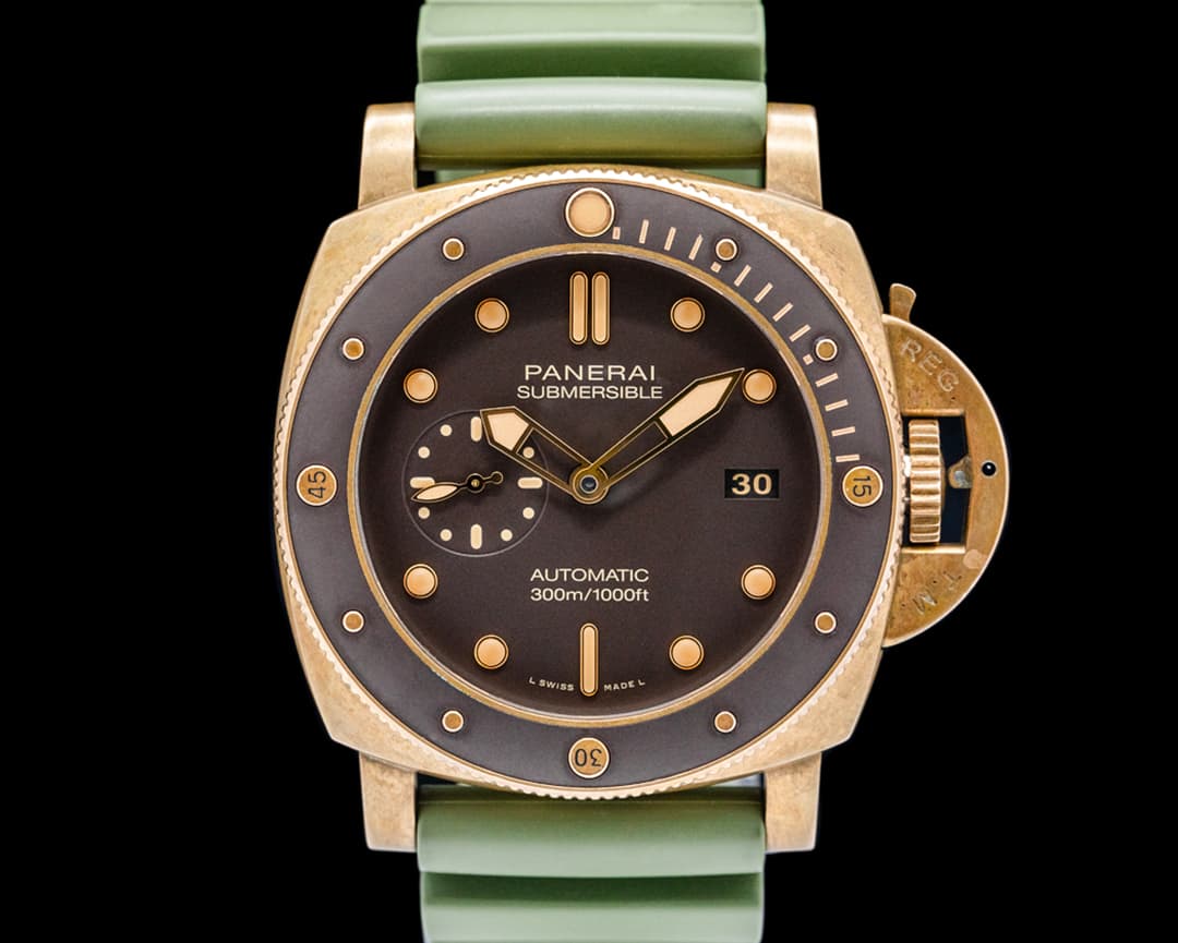 Panerai PAM00968 Submersible Bronzo Brown Dial