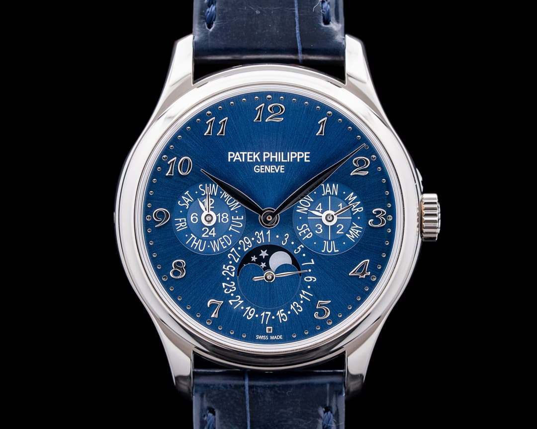 Patek Philippe 5327G Perpetual Calendar 18K White Gold Blue Dial