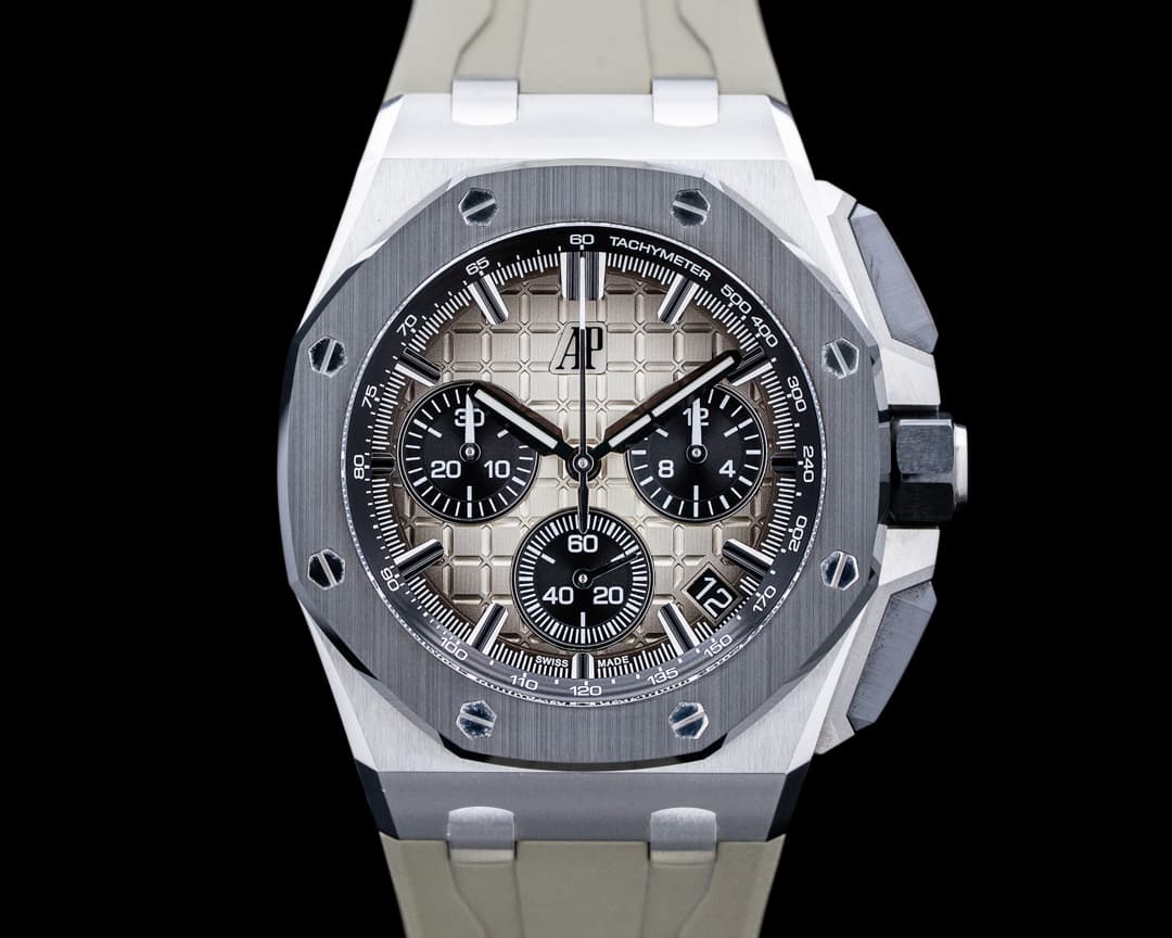 Image of Audemars Piguet 26420SO Royal Oak Offshore Chronograph SS Smoked Brown Dial