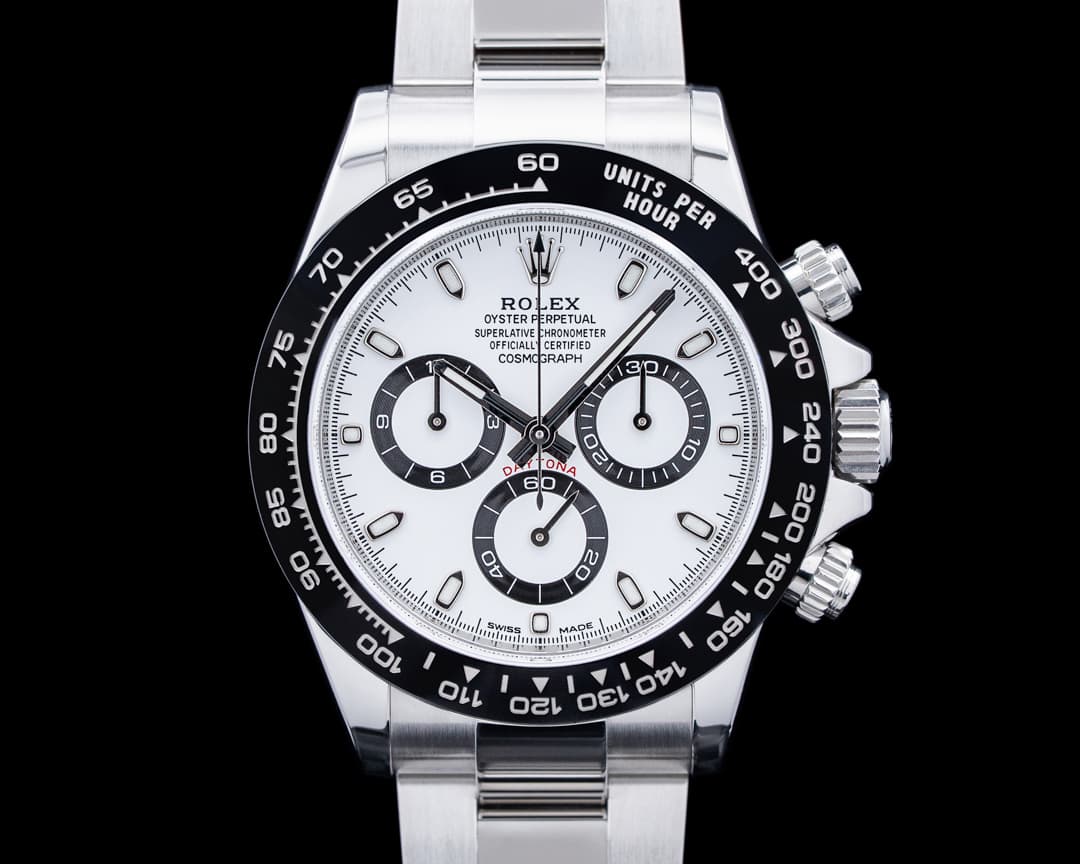 Image of Rolex 116500LN Daytona "Panda" Ceramic SS White Dial