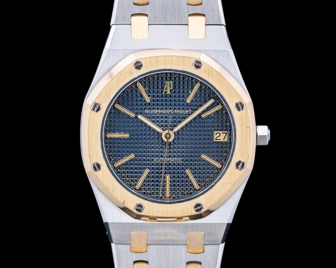 Image of Audemars Piguet 14700SA Royal Oak 18K YG / SS Black Dial