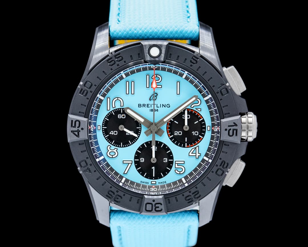 Breitling SB0146 Avenger B01 Chronograph 42 Night Mission Ceramic Blue Dial