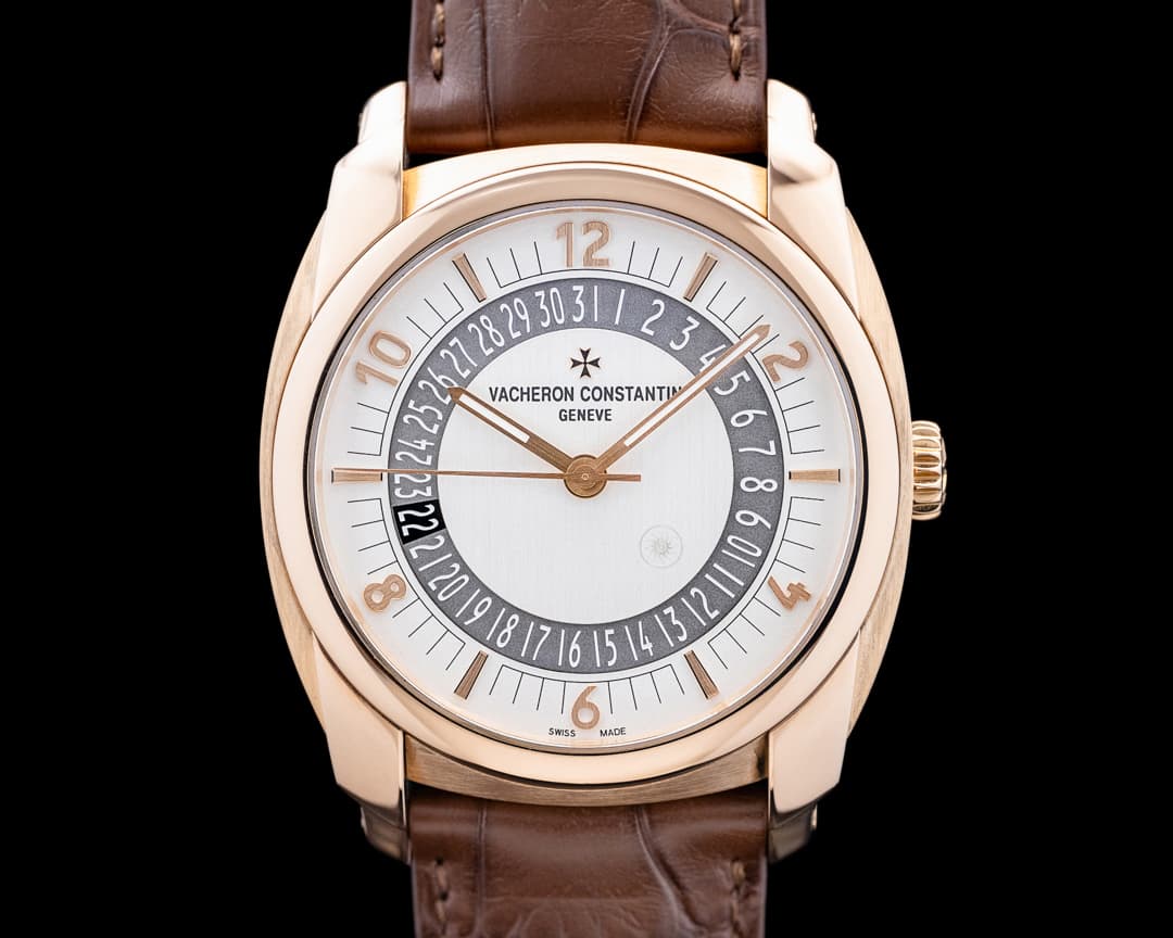 Image of Vacheron Constantin 86050/000R Quai de l'Ile 18K Rose Gold Silver Dial