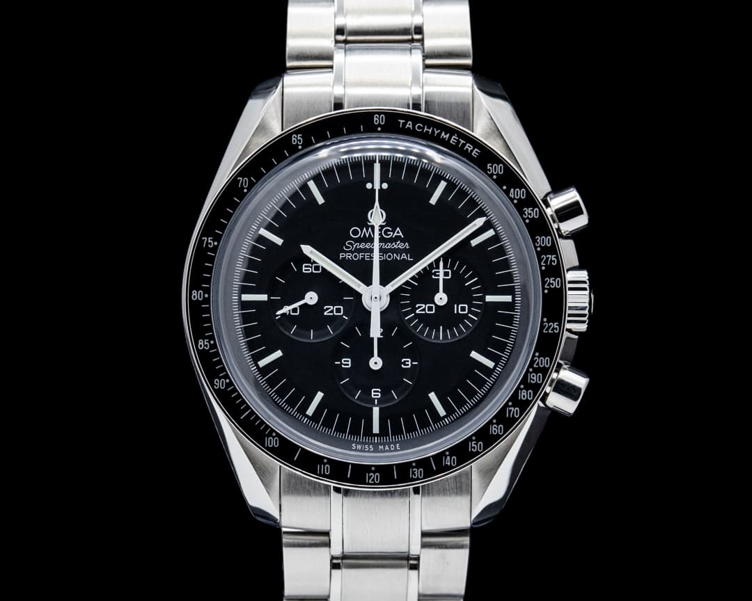 Omega Speedmaster Professional SS Black Dial