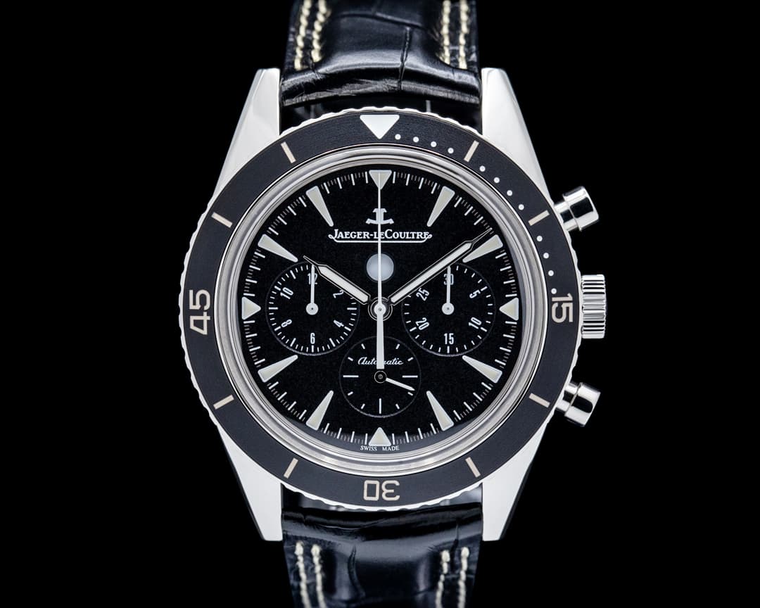 Jaeger-LeCoultre Q2068570 Deep Sea Chronograph SS Black Dial
