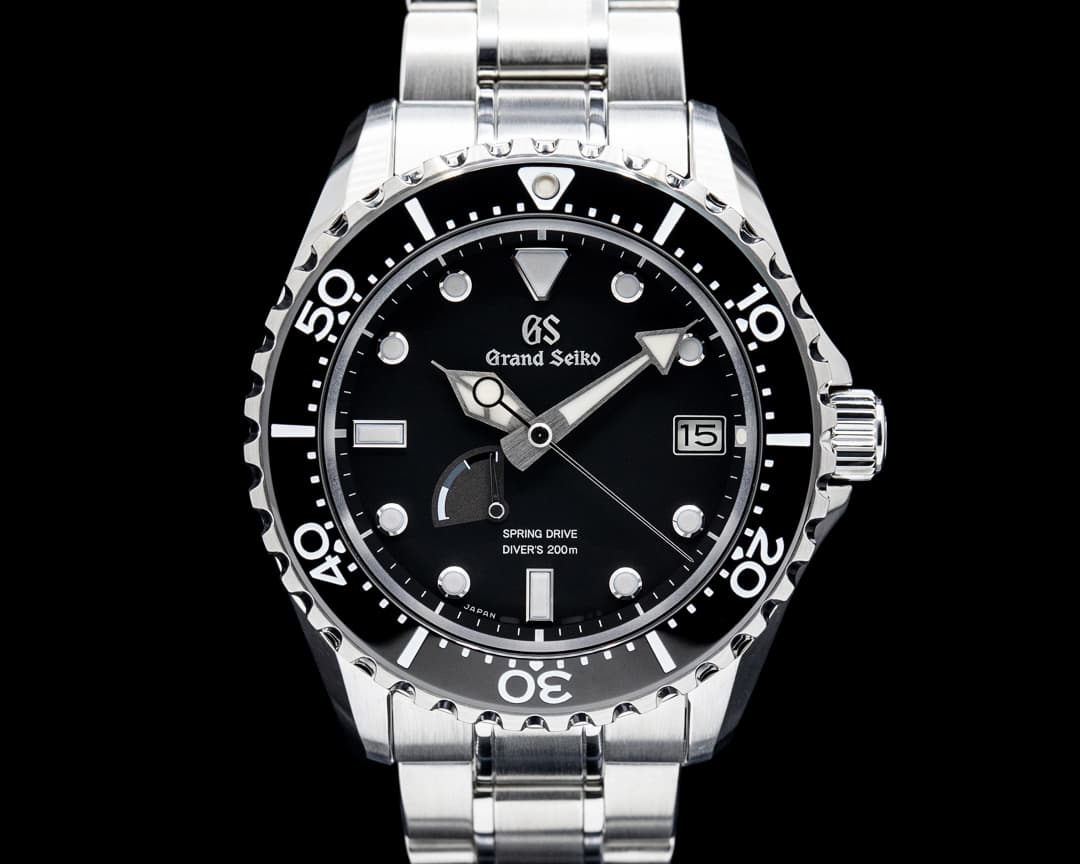 Image of Grand Seiko SBGA461G Sport Collection Spring Drive Diver SS Black Dial 2025