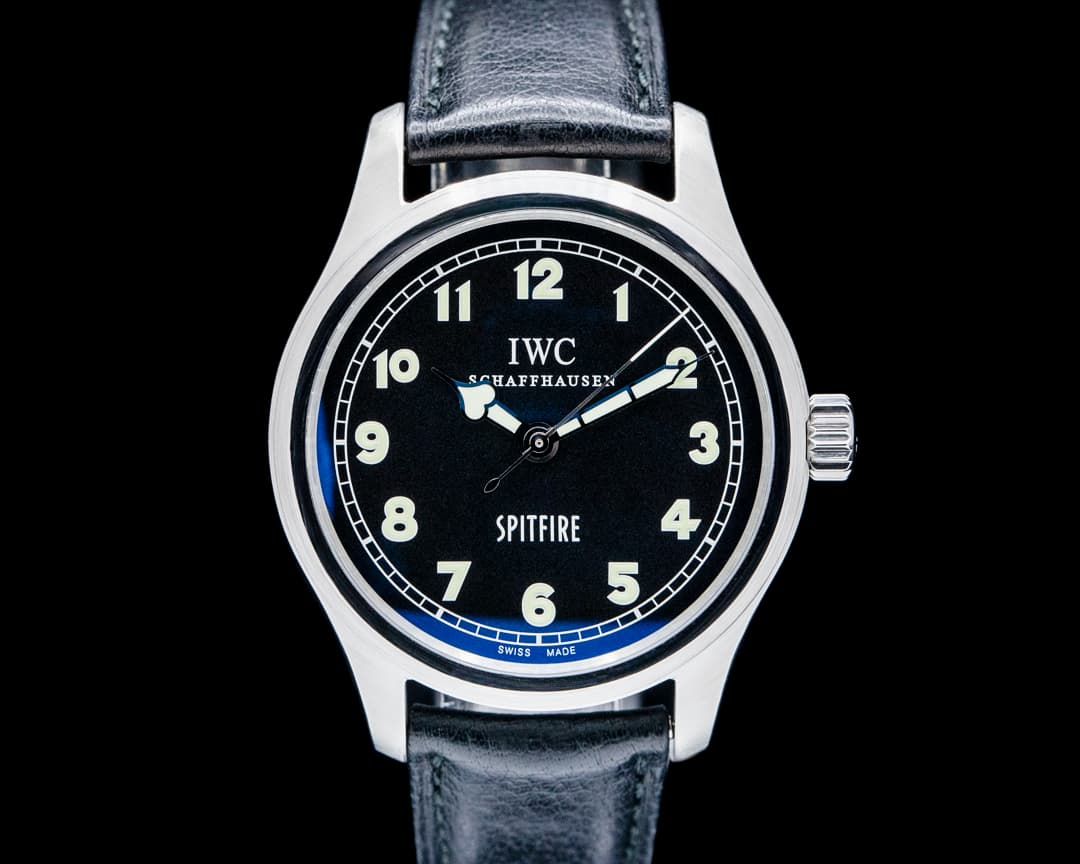 IWC IW325305 Pilot's Watch Mark XV Spitfire Battle of Britain SS Black Dial