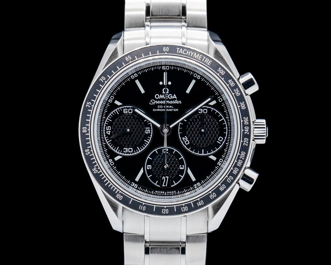 Image of Omega Speedmaster Racing SS Black Dial