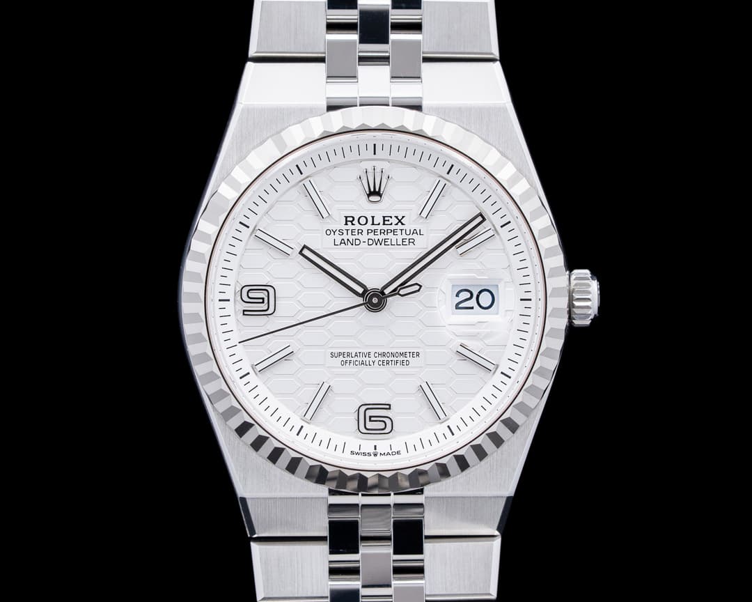 Rolex 127234 Land-Dweller 36MM SS White Dial 2026