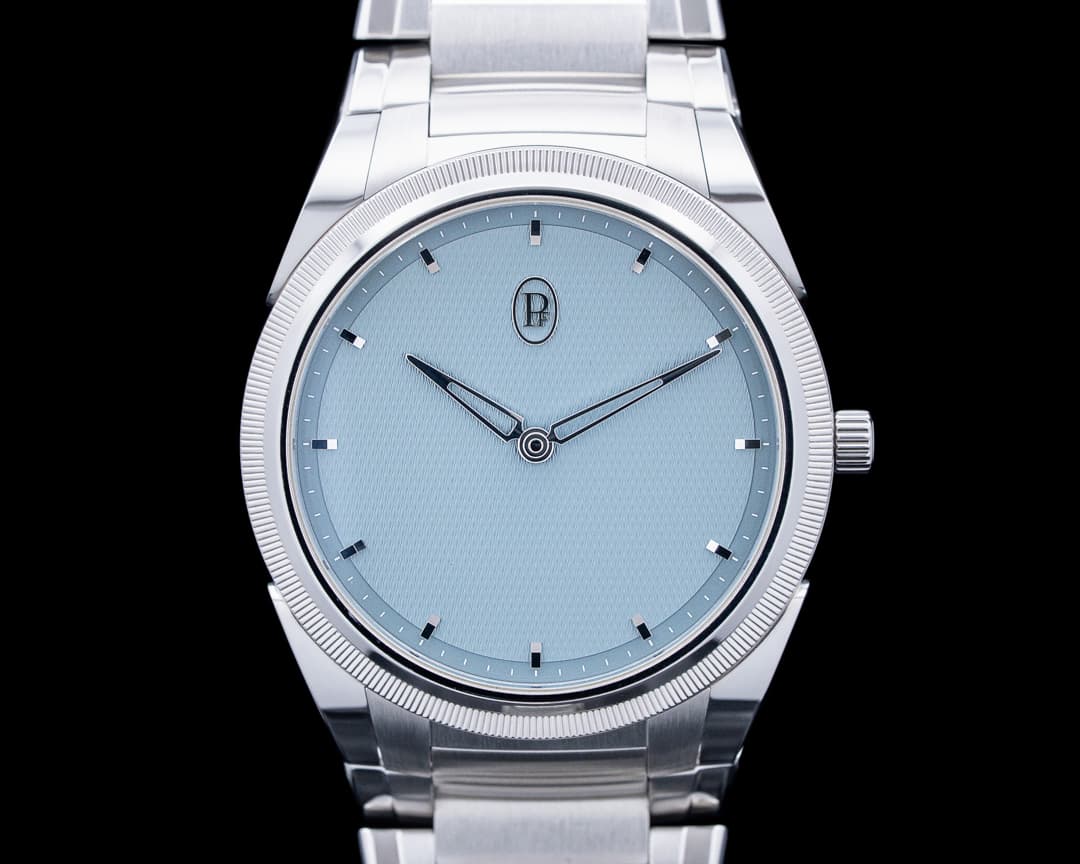 Image of Parmigiani PFC914 Tonda PF Micro-Rotor SS Agave Blue Dial 2026