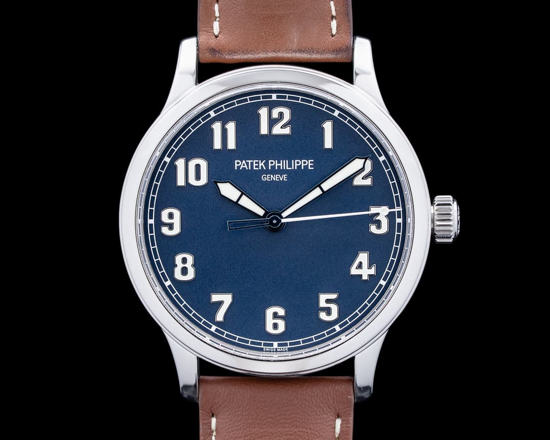Patek Philippe 5522A Calatrava Pilot SS Blue Dial LIMITED