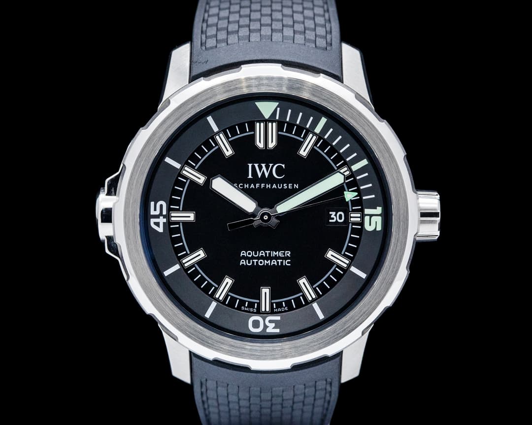Image of IWC IW328802 Aquatimer Automatic SS Black Dial 2025