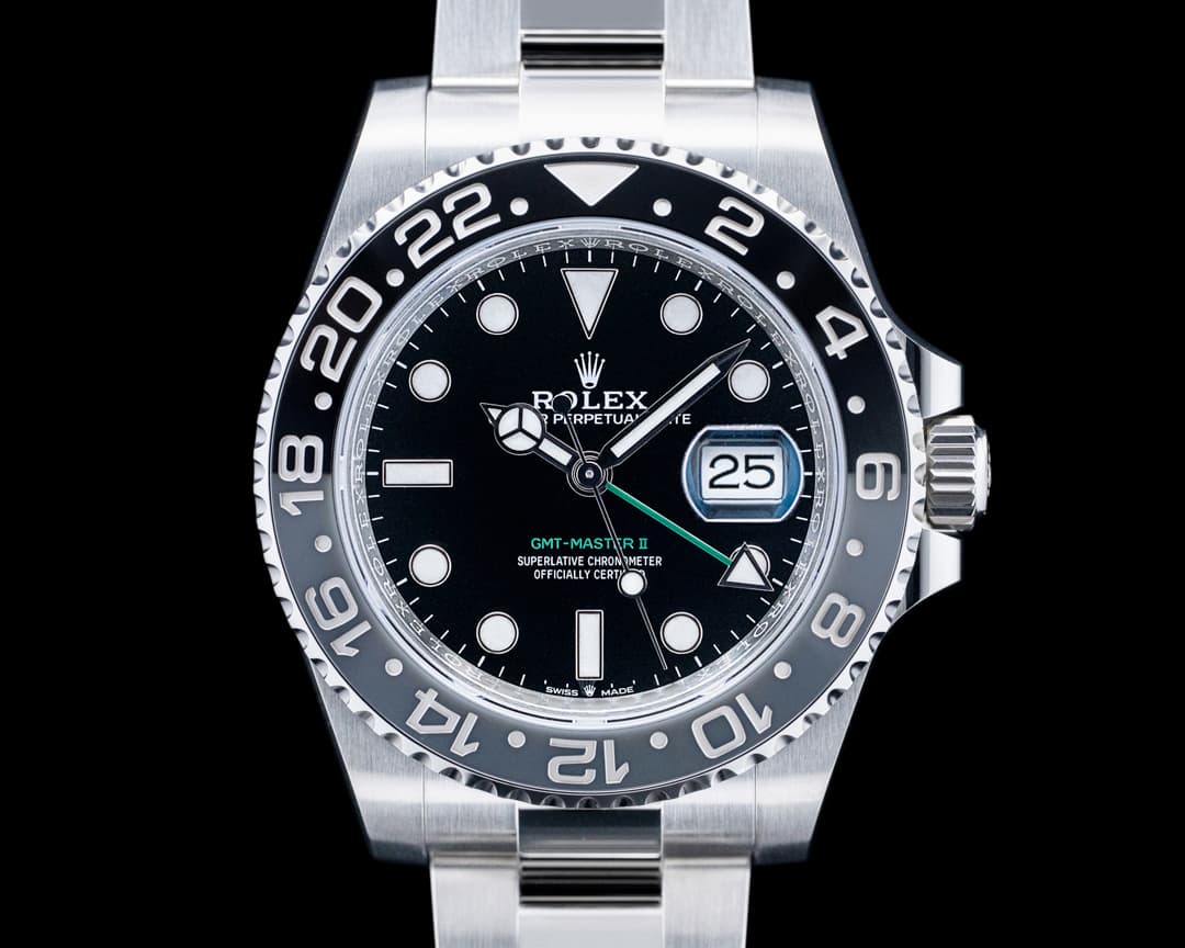 Image of Rolex 126710GRNR GMT-Master II "Bruce Wayne" SS Black Dial 2026