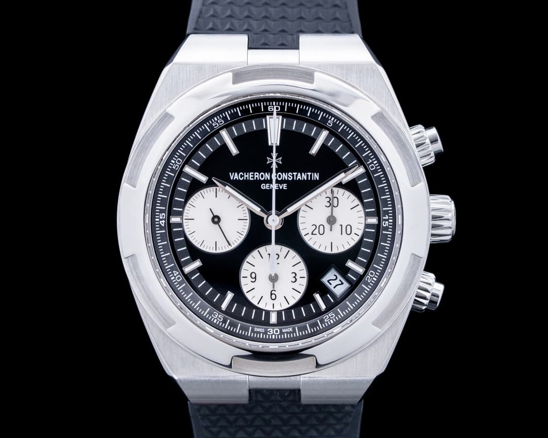 Image of Vacheron Constantin 5500V Overseas Chronograph SS Black Dial