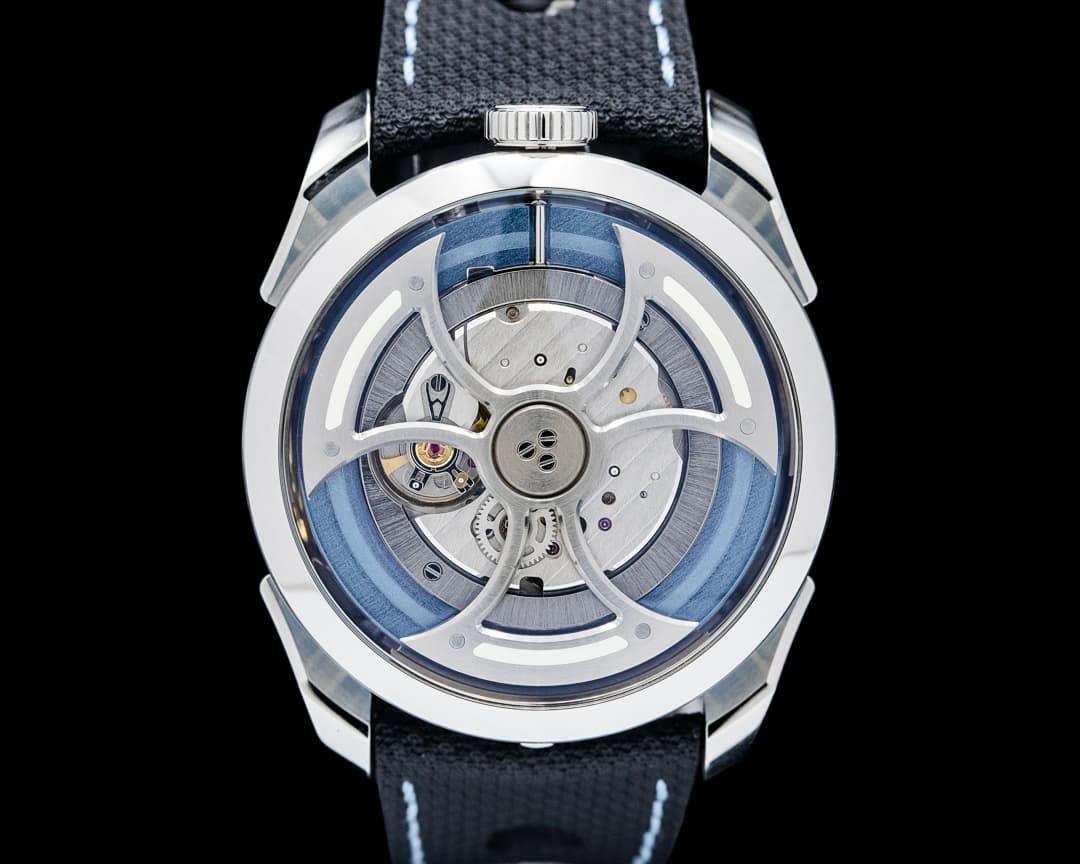 MB&F M.A.D. 1S SS Blue Dial