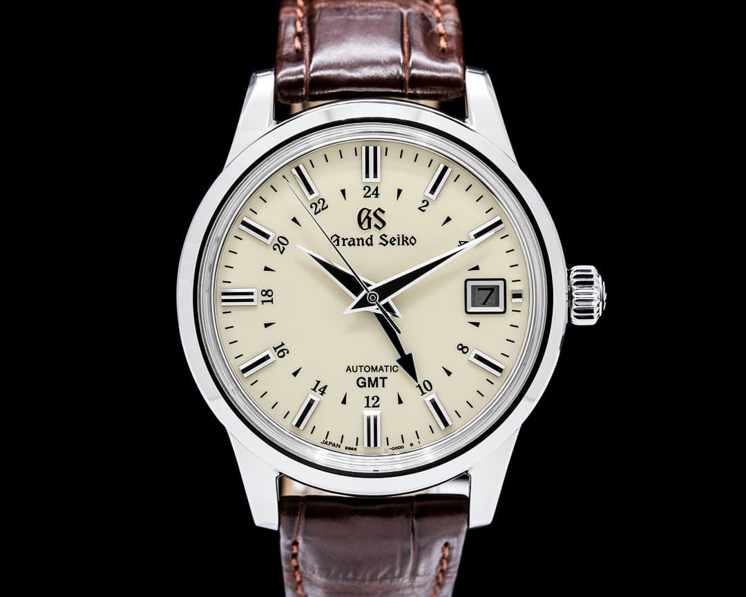 Image of Grand Seiko SBGM221 Elegance GMT SS Cream Dial