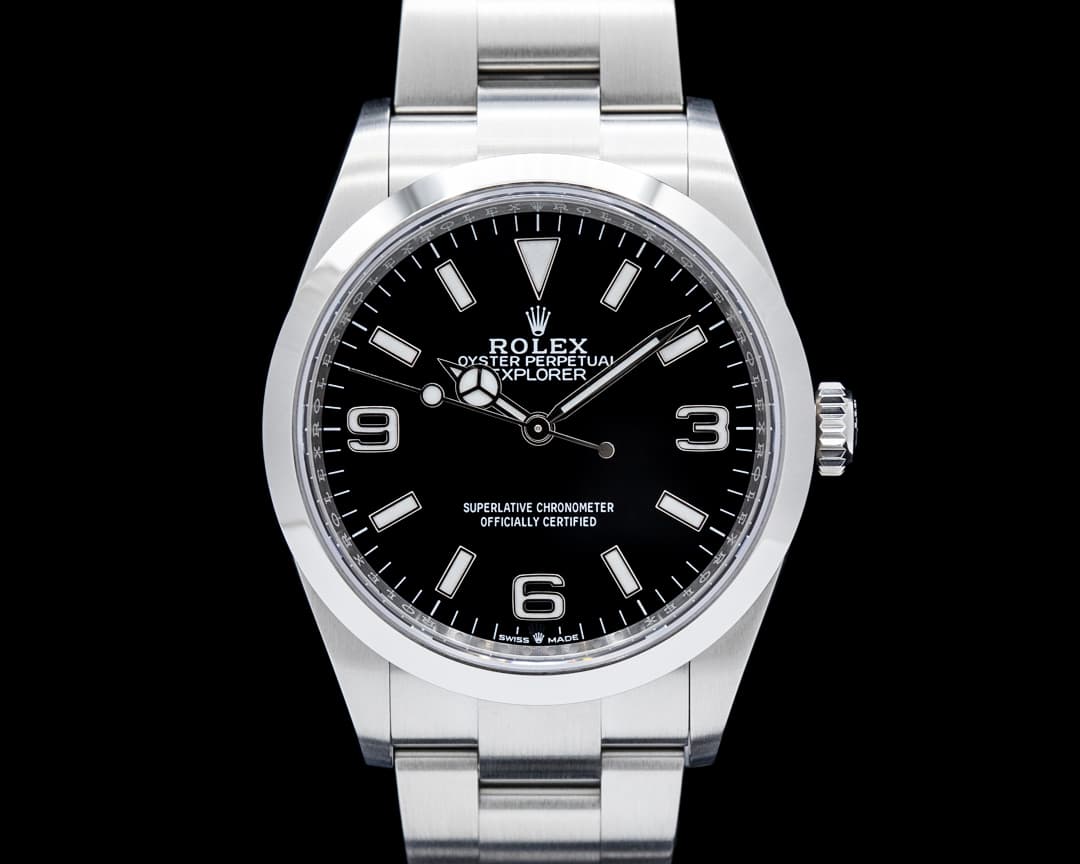 Image of Rolex 124270 Explorer 36MM SS Black Dial 2025